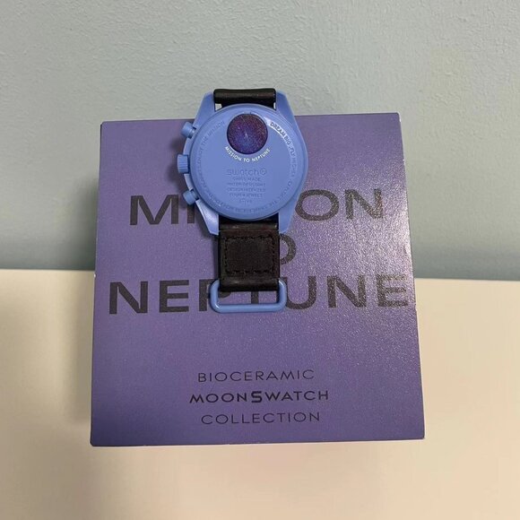 Swatch X Omega Speedmaster Mission To Neptun Watch Swatch Neptun (brand new) - Picture 6 of 6